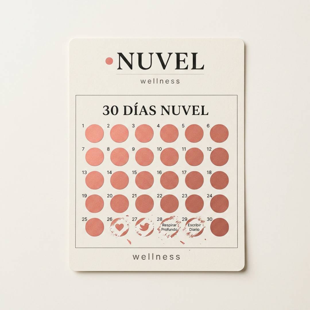 Tarjeta Calendario Rascable 30 Días