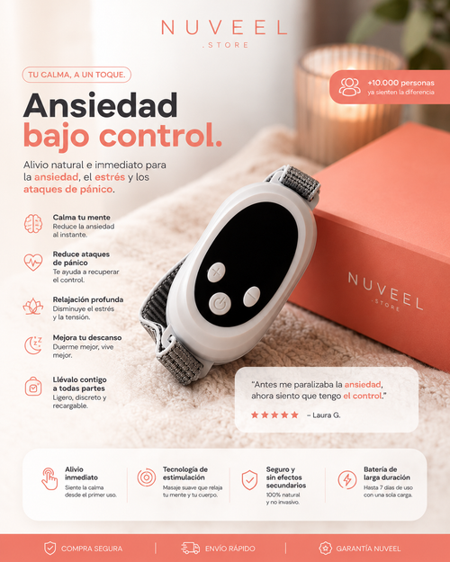 Dispositivo De Ayuda para la Ansiedad y Ataques de panico