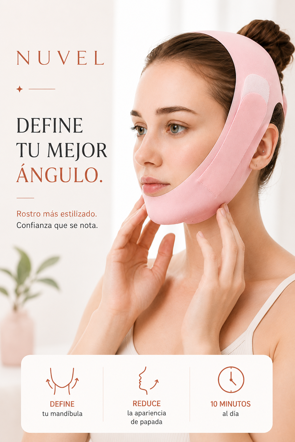Mascara facial anti papada