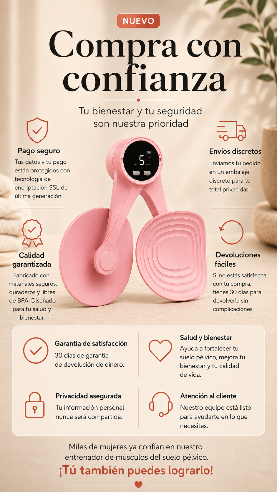 Fortalecedor de suelo pelvico