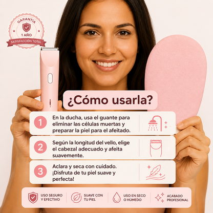DEPILADORA 2 EN 1