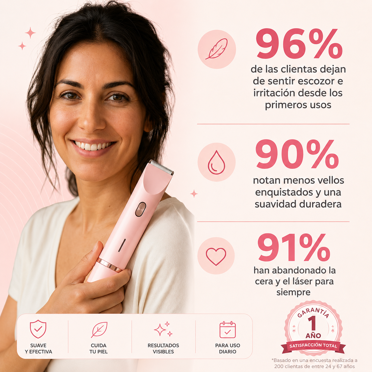 DEPILADORA 2 EN 1
