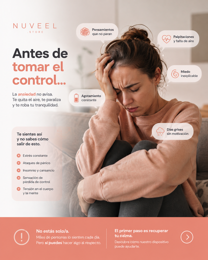 Dispositivo De Ayuda para la Ansiedad y Ataques de panico